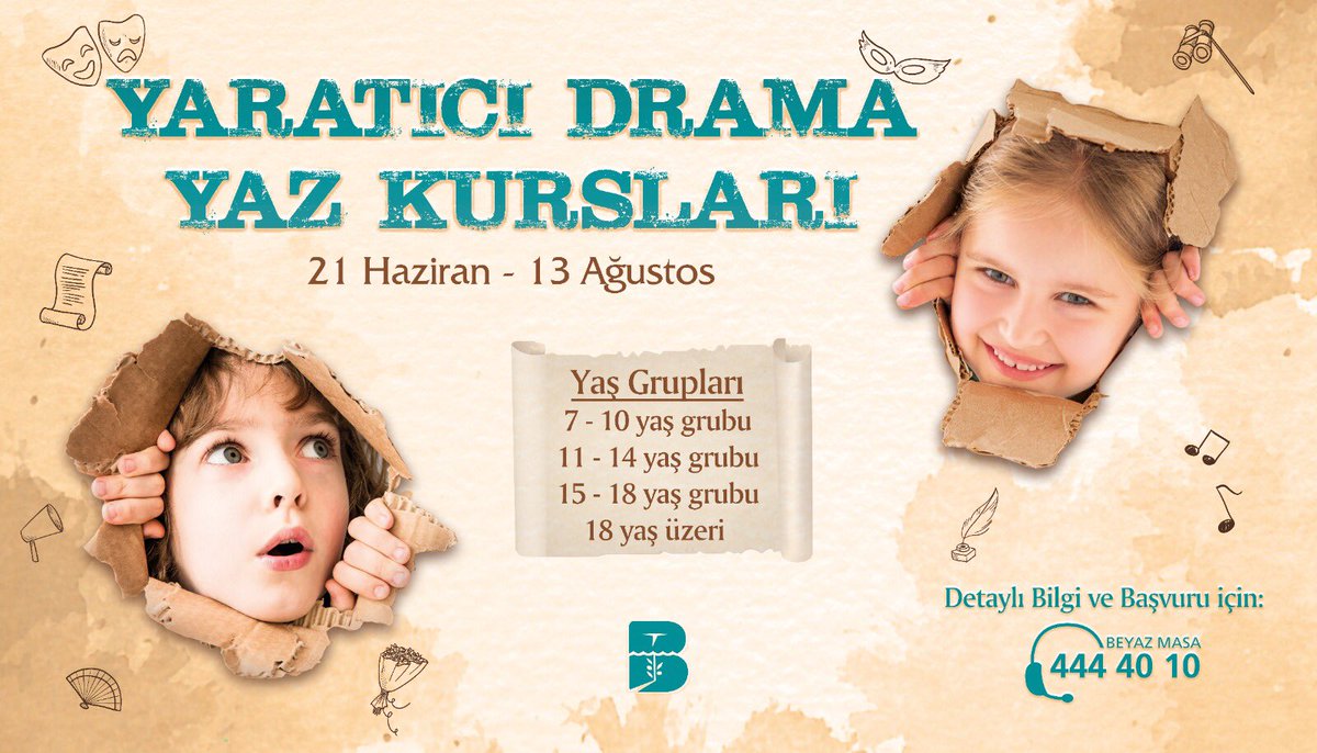 Merkez ilçelerde,Bandırma,Edremit ve Burhaniye koordinasyon merkezlerinde 
21 Haziran-13 Ağustos tarihleri arasında gençlerimize ve çocuklarımıza,alanında uzman eğitmenler eşliğinde “yaratıcı drama dersleri” verilecek.Katılım sağlamak isteyenler 444 40 10’dan bilgi alabilirsiniz.