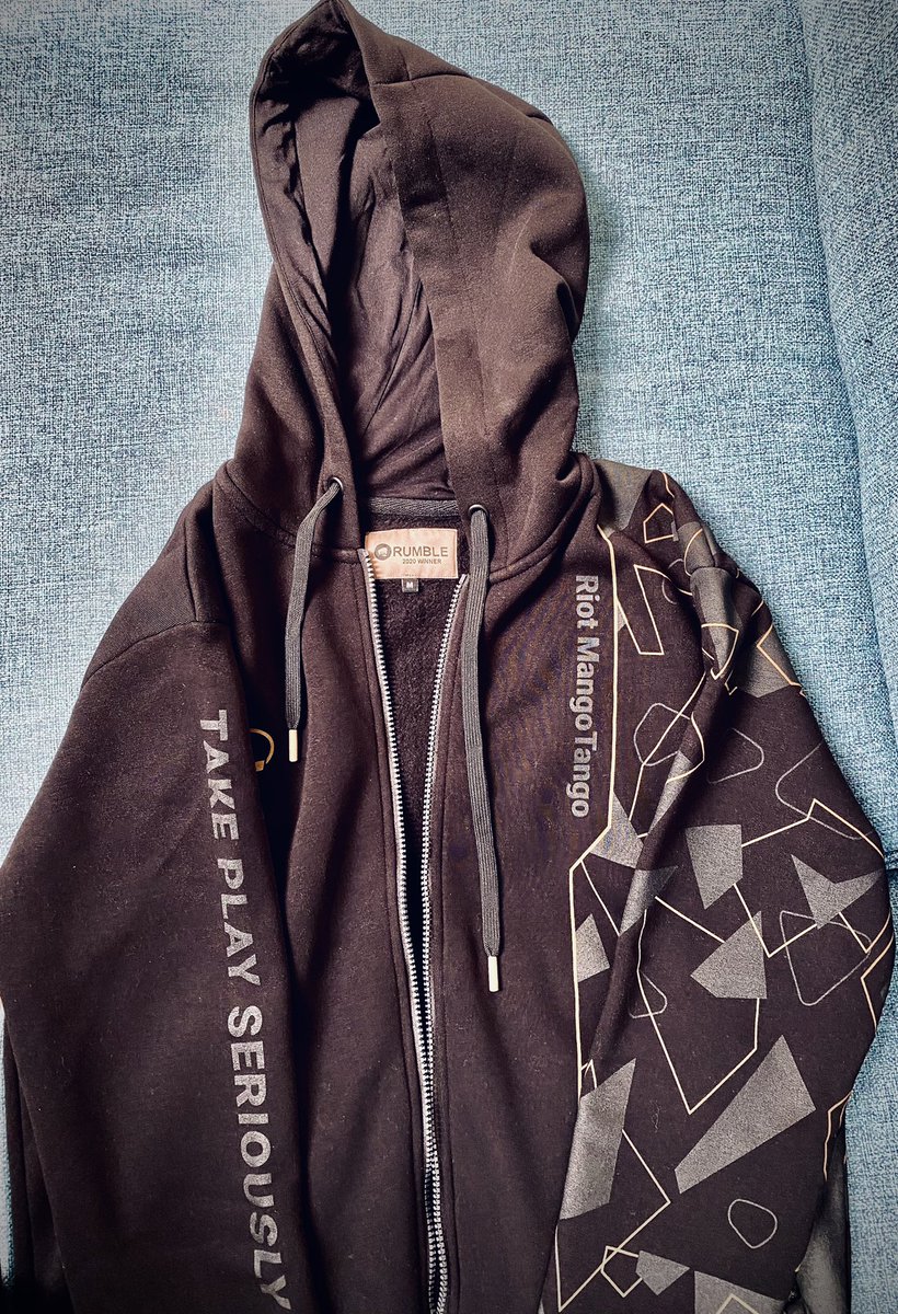 tanmaygovil's tweet photo. Got my 2020 Riot Rumble Winner Hoodie! This is now my favourite hoodie 😄 https://t.co/6McPSUTsWl
