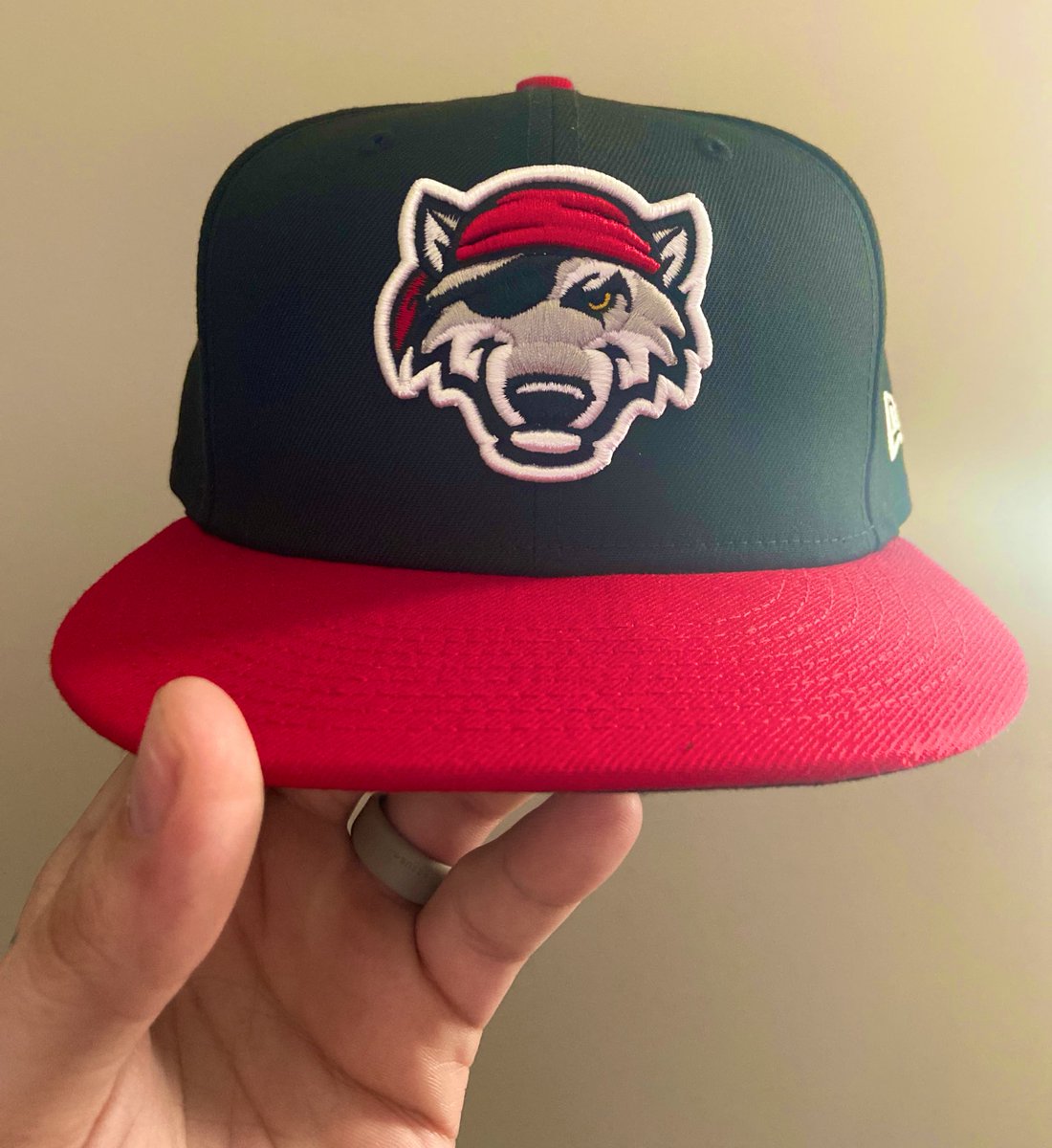YOTB1987's tweet photo. @erie_seawolves #cancercap today! I’ll try and post this weekend of the whole collection. I think we’re near triple digits. https://t.co/194EEazZo1