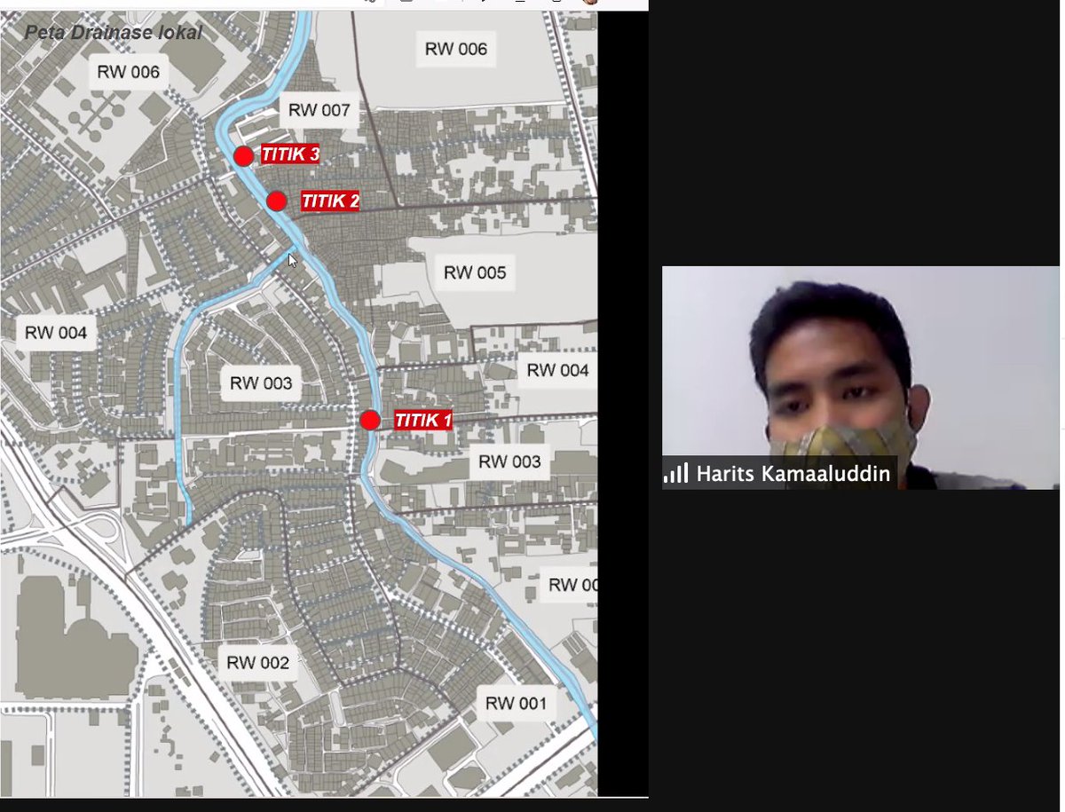 Harits Kamaluddin dr <a href="/RujakRCUS/">Rujak Center for Urban Studies</a> lg menjelaskan normalisasi Kali Krukut oleh Kopro Banjir di Benhil th 1973 tyt membuat banjir makin parah. 
Kenapa? Normalisasi itu meluruskan sungai yg tadinya berkelok2. Dan lahan baru yg muncul dr hilangnya kelokan sungai, dijual utk permukiman.