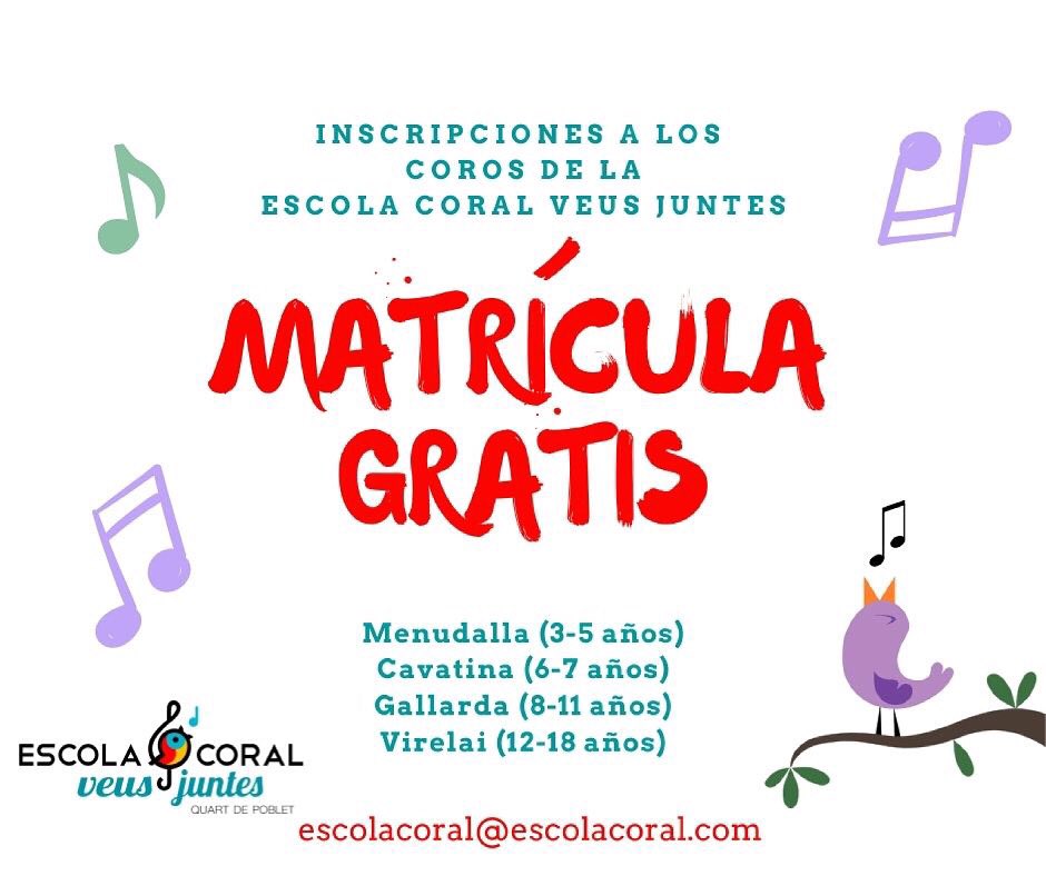 Escola Coral Veus Juntes tweet media
