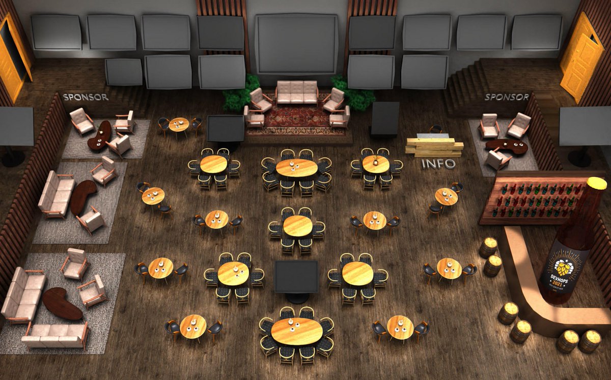 jpiscaer's tweet image. What else do you want? Talks, open spaces, keynotes, bingo, escape room, a virtual event platform that looks like @De_Zwijger.. Register for @devopsams @devopsdaysehv (June 29!) at live.remo.co/e/devopsdays-o… #devopsdays