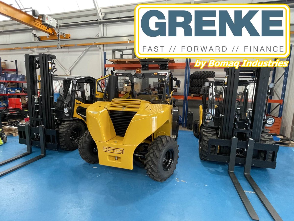 Now you can buy your Bomaq forklift with excellent financial conditions.

Through our partner Grenke, present in practically all countries, we offer you an alternative way of purchasing our products.

If you are interested, contact us, and we will give you the details.