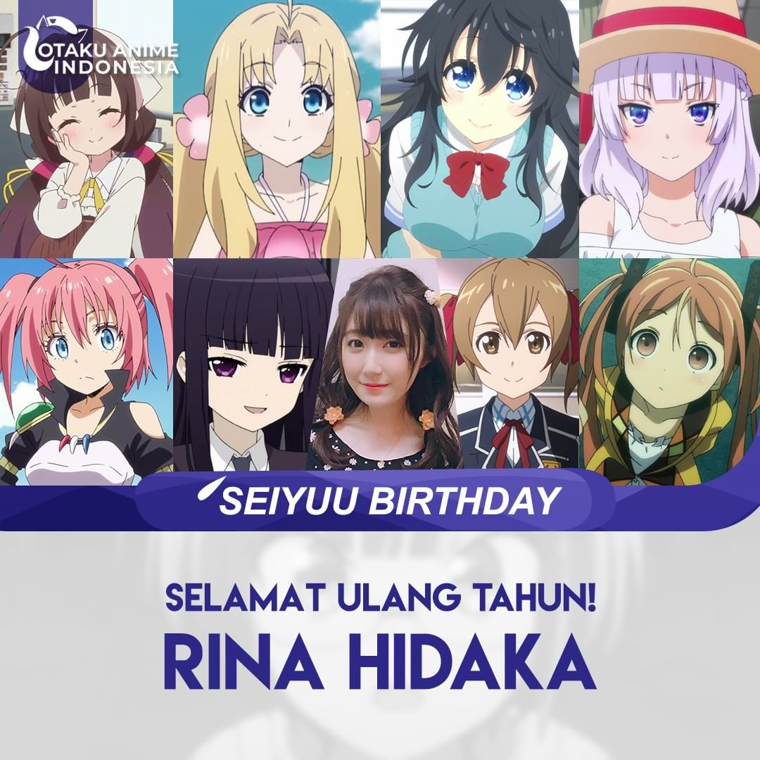 Otaku Anime Indonesia - 《Seiyuu Birthday》⁣ Selamat Ulang Tahun