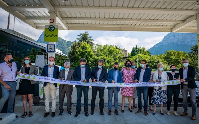 Le 11 juin 2021, @GazElecGrenoble a mis en service sa 5ème station #GNV #BioGNV à <a href="/StEgreve/">Saint-Egrève</a>.

📍58 Avenue de l'Île Brune, 38120 Saint-Egrève
⛽️Accessible à tout type de véhicule roulant au #GNC et #BioGNC
👉 24h/24h et 7j/7

Crédit @BrunoLavit

#energie #sustainability #mobilite