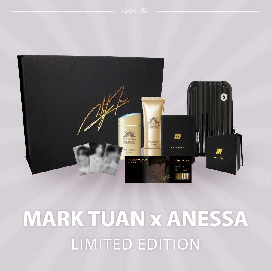 Artistbox_Dream's tweet photo. Introducing the MARK TUAN x ANESSA Collection!

Launching June 16 at 10 AM KST.

마크투안 x 아넷사의 컬렉션을 소개합니다.

6월 16일 오전10시에 만나보실 수 있습니다.

#marktuan #artistbox #anessa #specialedition #preorder #마크 #아넷사 #아티스트박스 https://t.co/gsMqIDwga9