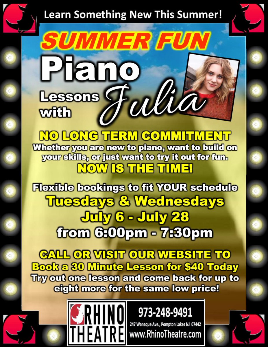 Summer Theatre Camp- enrollment UPDATE! conta.cc/3g2m6jN