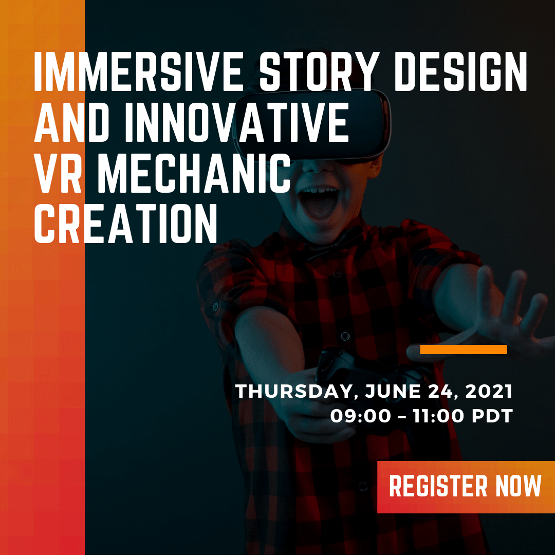 StracosLLC's tweet photo. Are you interested in learning about branching narrative and how to incorporate it into your game? Register for our next Nanoshare event to learn more about this and other VR topics!
https://t.co/aIQNzF95FH
#narrativedesign #vr #vrmechaniccreation #Immersivestory #microevent https://t.co/OYsUxCJos4