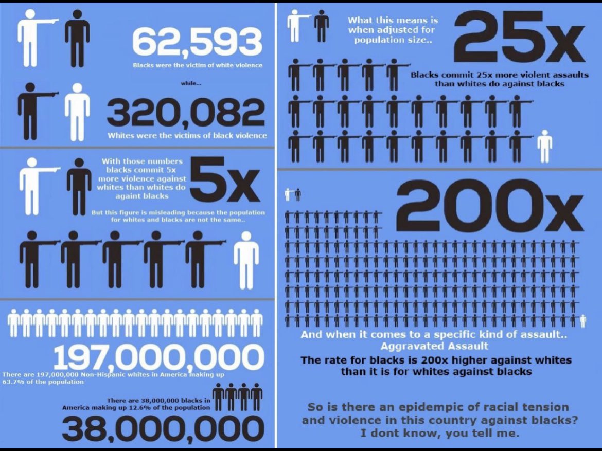 zosima_sinner's tweet photo. Today’s cultural Marxist organization BLM and the Leftist would have you believe that people of European decent are responsible for the death of black….that’s a lie! #whitelivesmatter #facts #retakeamerica #webuiltthemodernworld https://t.co/DN7FZ699ss