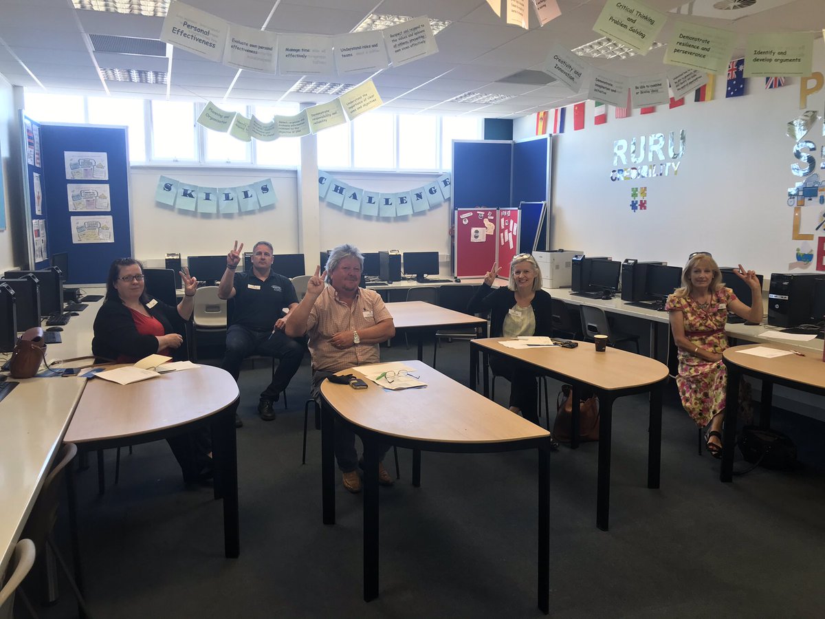 A very warm welcome to our two new panels of judges for today’s <a href="/BryntirionSCC/">Bryntirion Skills Mr Rowe</a> at <a href="/BryntirionComp/">BryntirionComp</a> in aid of @VelindreCC 💚

Thank you to <a href="/CareersWales/">Careers Wales</a> for helping create a brilliant experience for the Yr 9 students taking part. 

Want to join us in Sept 2021? DM us for more info!