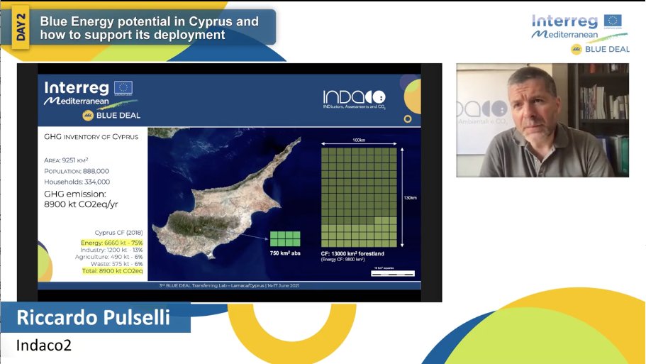bluedeal_med's tweet photo. ๐ด #BDTransferringLab
๐ฃ๏ธ Riccardo Maria Pulselli #Indaco2 "Covering the whole island of Cyprus with trees will not be sufficient to cover or compensate the impact of the general carbon footprint emission"
๐ฒ๐ณ๐ดโ๏ธ๐ญ
#bluegrowthcommunity https://t.co/7k3c4aNCNs