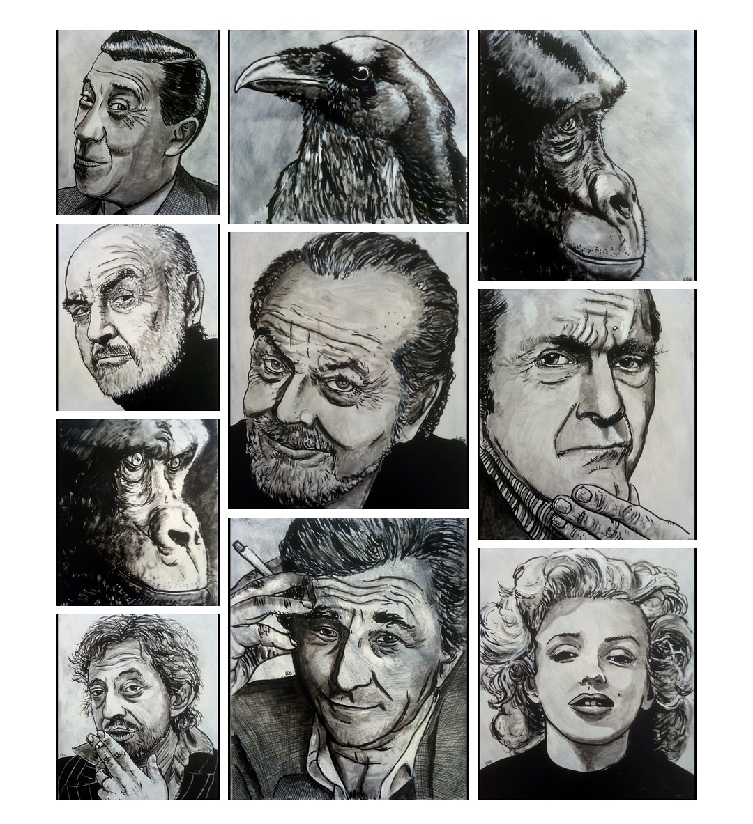 Leopeintre's tweet photo. #illustration #illustrator #art #artsy #draw #drawing #création #créative #drawings #myart #popart #rollerpen #digitalart #ink #chineseink #encre #encredechine #acrylic #acrylique #portrait #sketch #sketchbook #painting #dessin #blackandwhite #noiretblanc #digitalartist #photo https://t.co/KJnCxXtvTk