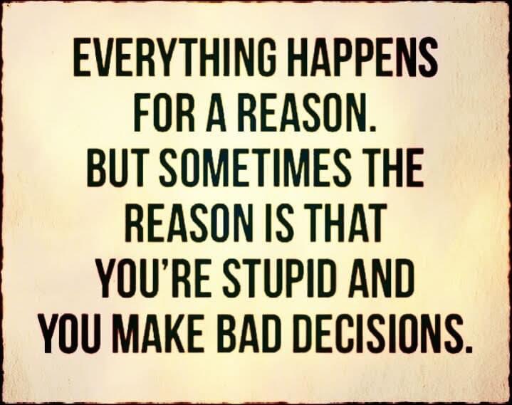For fucks sake. Now you tell me. [Laughs]