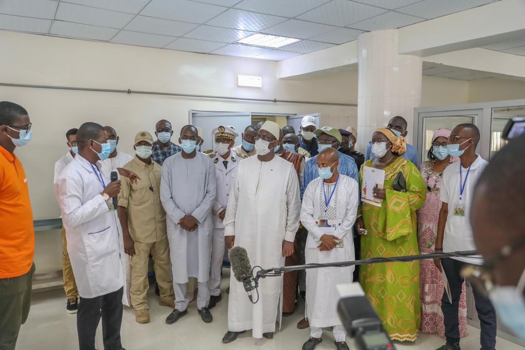 fasttracksn's tweet photo. Le Président @Macky_Sall a procédé hier à l’inauguration de l’Hôpital niveau 1 d’AGNAM. Cet hôpital disposant de toutes les commodités d’une structure sanitaire moderne va garantir aux populations d’AGNAM des soins diversifiés et adaptés aux besoins du patient. #kebetu https://t.co/gTBTMmiiov
