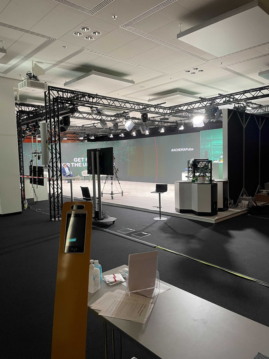 ACHEMAworldwide's tweet image. Great job, @PIRATExperience!
RT @PIRATExperience: Huge day for us producing #ACHEMApulse!
4,000 hours of livestreaming, 22 streams in total
3 stages
1000 exhibitors
We&apos;re producing in 3 locations, 2 cities over 2 days
A product of 6 months of prep time!