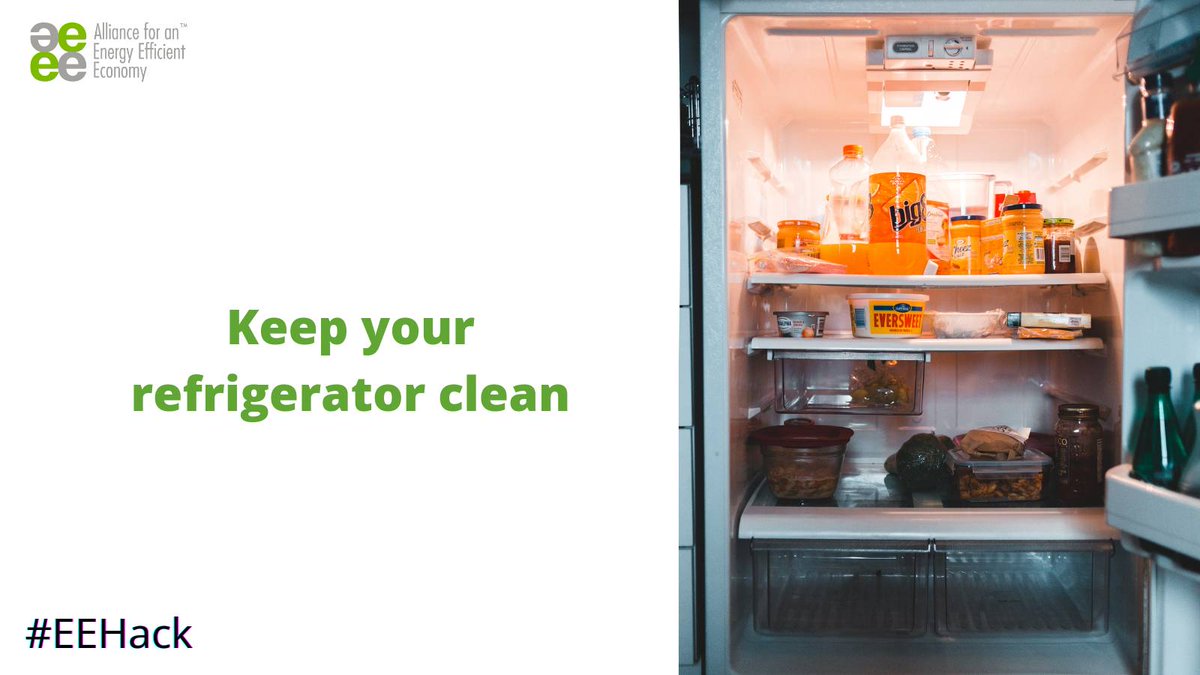 AEEE_India's tweet photo. #EEHack; building blocks towards #energyefficiency ✔️
Keep the vents and fan on your refrigerator clean; this allows it to function more efficiently.
#tuesdaymotivations https://t.co/BP9evLoQu7