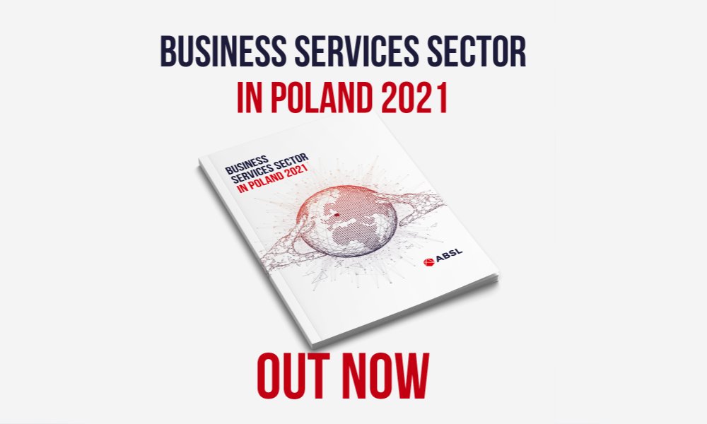 "Business services sector in Poland 2021" is OUT NOW! Publication is now available at ABSL shop ☛ bit.ly/3iESFpt