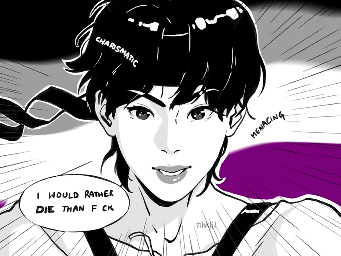 #asexualarmypride I am Sam and this Ace King Seokjin is my agenda. 