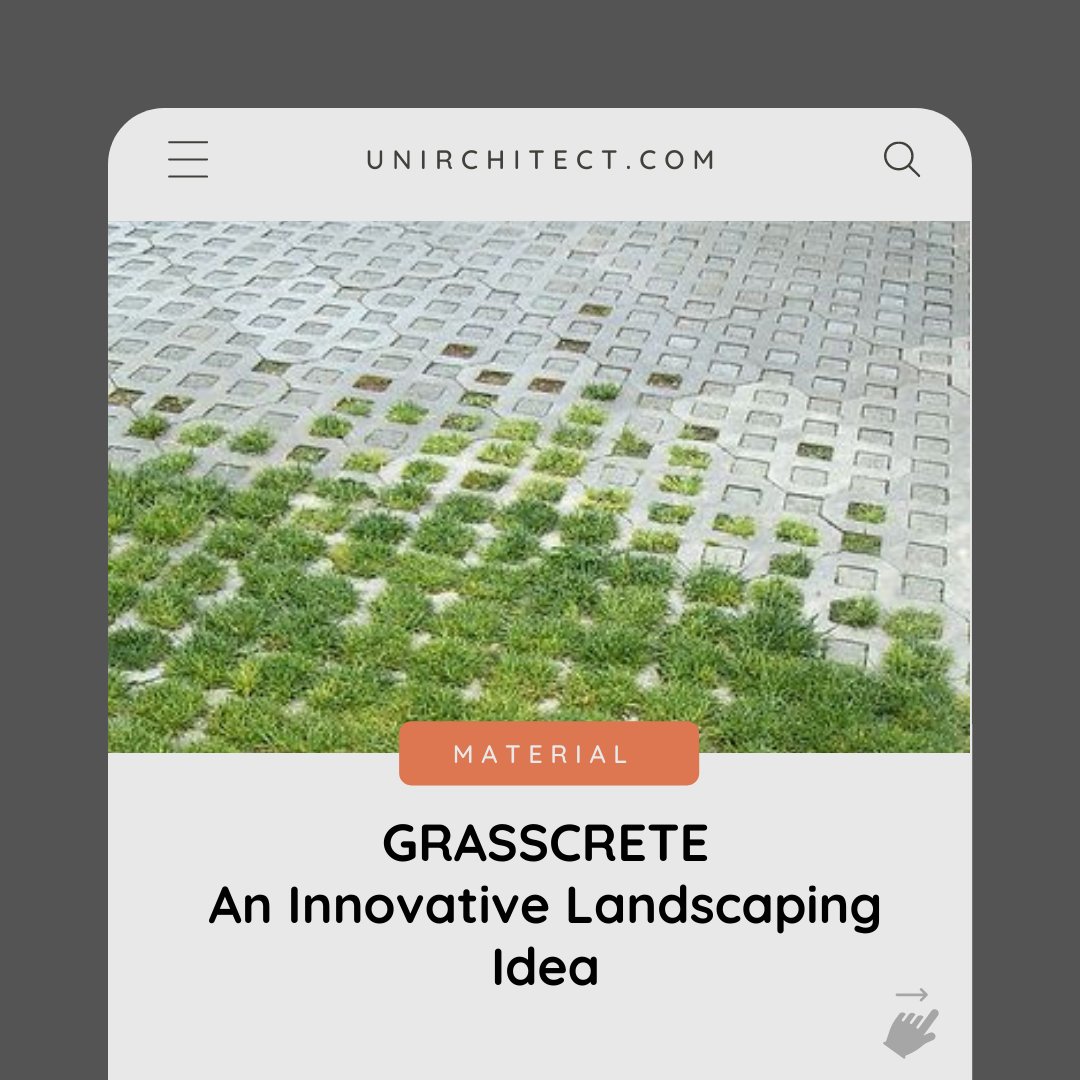 unirchitect's tweet photo. Grasscrete is the reinforced cellular concrete grass paving surface on which natural glass can be grown.
Follow: @unirchitect @architecture #interiordesign #design #construction #lighting #concrete #flooring #glass #waterproofing #Architect https://t.co/qnLF6Im1L5