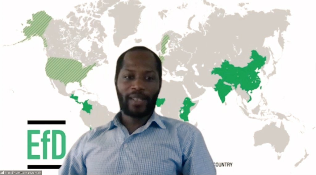 HarshaK48091406's tweet photo. We begin our Day 2 chaired by #franklinamuakwa with Presentation 1: Determinants of access to agricultural credit among rice and maize smallholder farmers in the eastern and western provinces of Rwanda by speaker #NathaKanumaTaremwa
#Devres2021 #Swedev @UCGHR @umeauniversitet https://t.co/lFJnW53SjE