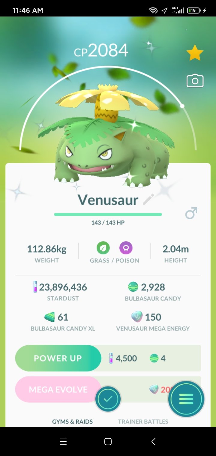Wild Shiny Venusaur!!!