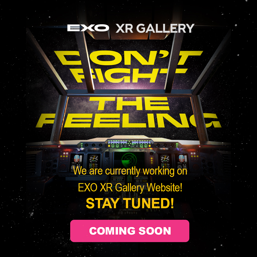 #EXO_XR_Gallery 이벤트 안내

1. 불시착 이벤트 : 전시관 출석 체크 시 미공개 화보 증정 (6/15~7/5)
2. 오프라인 체험관 : 체험 완료 시 스페셜 포토카드 증정 (6/19~6/28)
3. Web Version for International Fans : Coming Soon! (6/21)

📌전시관 입장 : bit.ly/35h9oaz

#EXO #UPLUS_VR