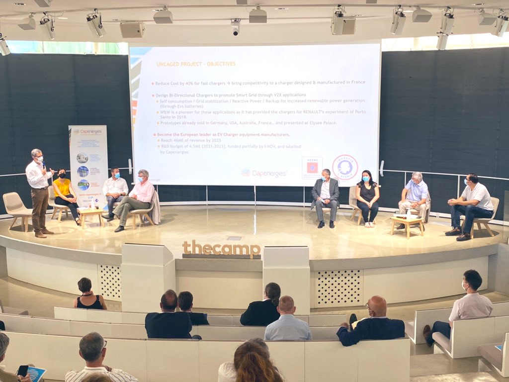 Capenergies's tweet photo. #EnDirect Assemblée Générale @Capenergies : #successtories ⭐️ nos adhérents témoignent de leurs succès #financement et retour du #CES avec @Watt_Well @solar_cloth @GroupeCVE @Qualisteo @IoThinkOfficial @team_GSA #D3E https://t.co/iiJASrk5il