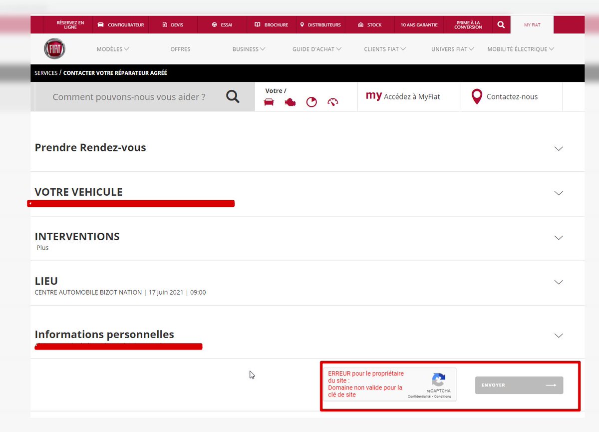 alainbelut's tweet photo. @FiatFr il y a comme un bug très bloquant sur votre site non ? https://t.co/U1jj6WG4YC