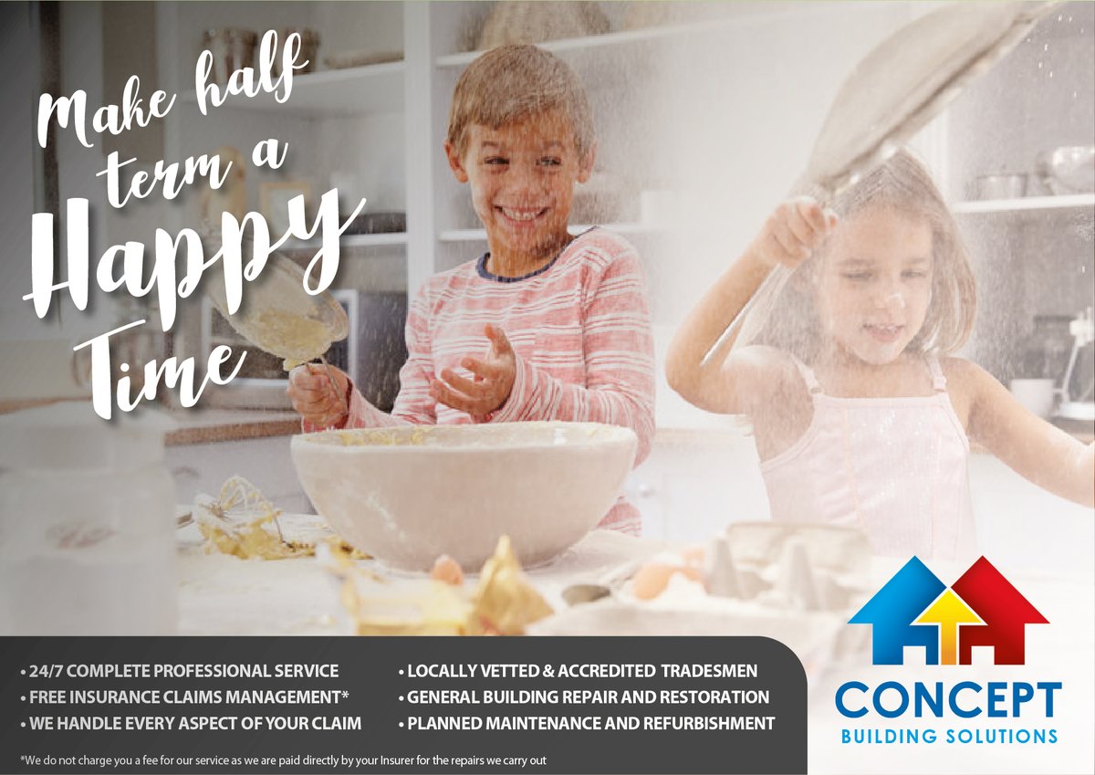 ConceptCBS's tweet image. Happy 1st July!
With the children now on their Summer break and staycations are the new vacations, we want to make sure you enjoy it the best you can and leaving any stress you have, back at home.
Contact us for more information on 0800 1571020