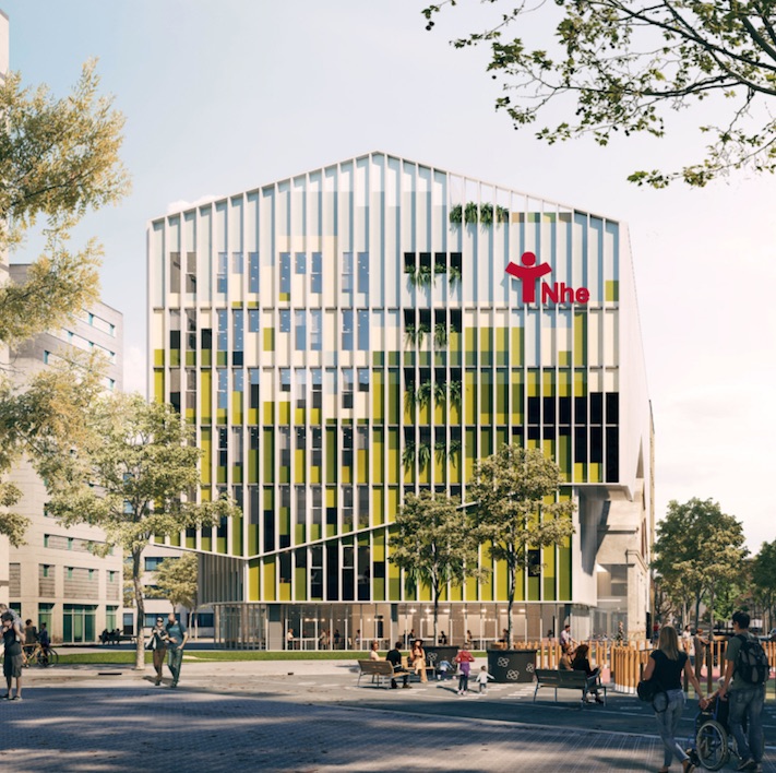 Acte col·locació de la #PrimeraPedra del nou #hospital  al 22@. 17 de juny de 2021. #PrimeraPedra. Un pas endavant cap el #benestar de les #persones. <a href="/PMMT_ARQ/">PMMT</a> nouhospitalevangelic.com/noticies/prime…