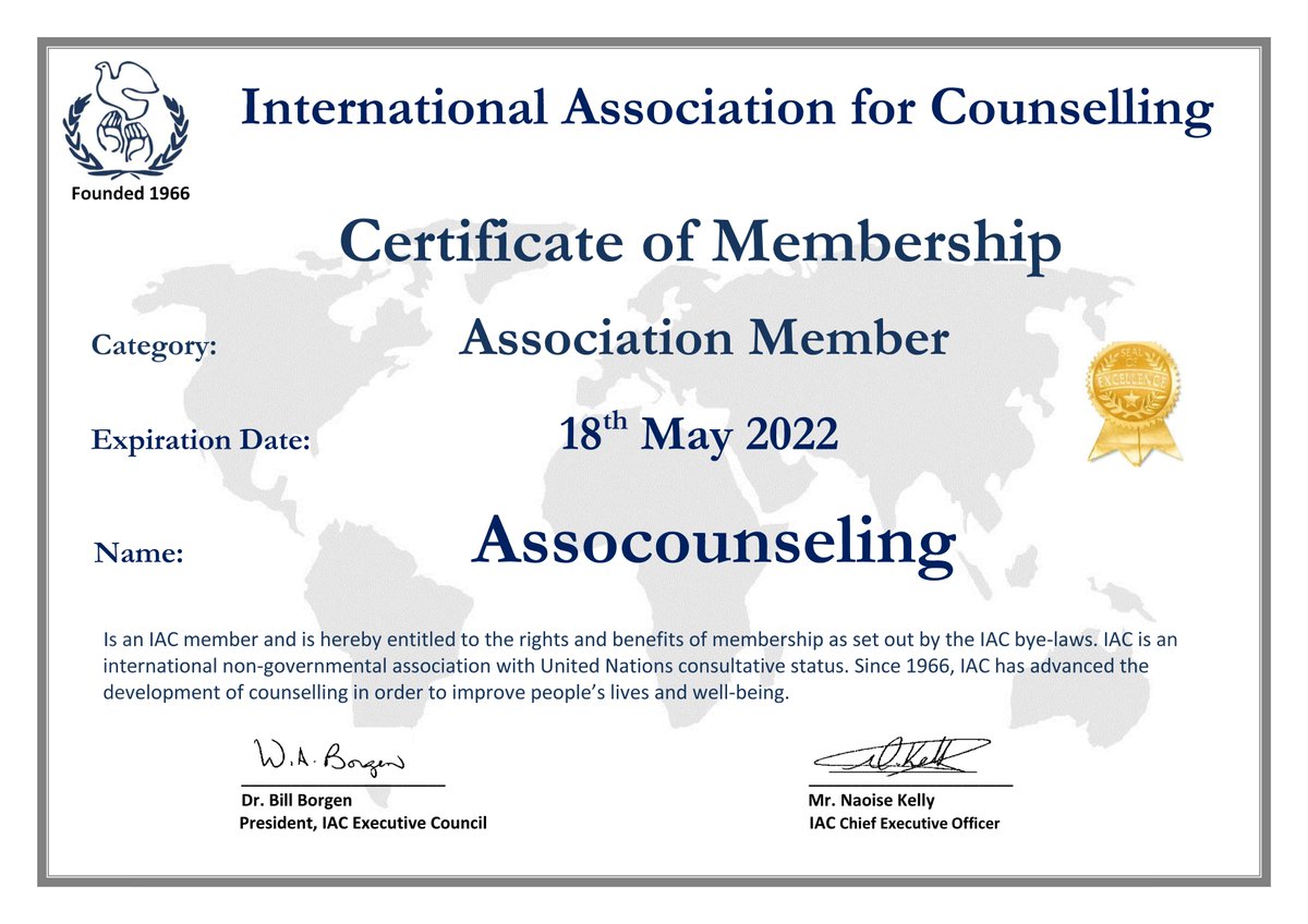 assocounseling's tweet photo. Anche quest'anno abbiamo convintamente rinnovato la nostra adesione a @iac_irtac, consapevoli sia della necessità di essere proiettati in una dimensione internazionale sia dell'importanza di confrontarsi con esperienze professionali diverse dalla nostra.

#IAC #counseling https://t.co/HlWj6TEvpT