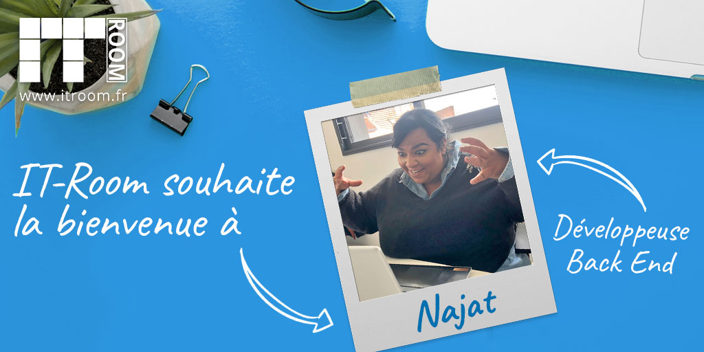 🤗 Bienvenue à Najat, Développeuse Back end, qui a rejoint l'équipe pour notre plus grand plaisir 😃.

#welcome #onboarding #equipe