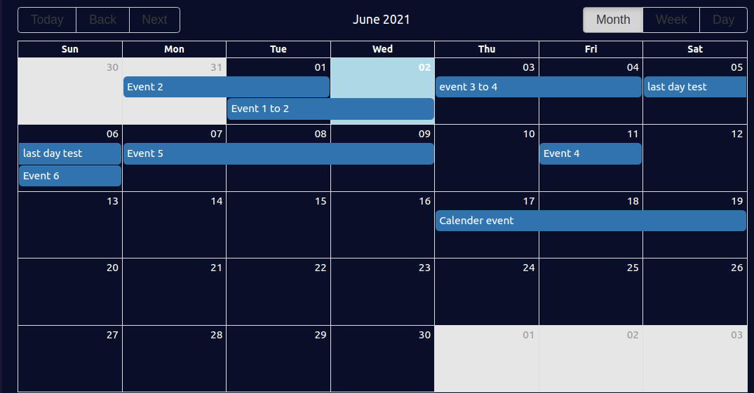 AgamiSaaS's tweet photo. React Event Calendar
https://t.co/oIC7ZBa1Ev
#TeamAgami #react #calendar #technologies https://t.co/FizXJkYgT6
