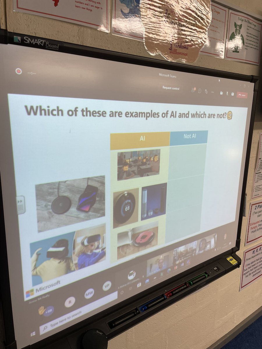 stpaulsprm's tweet photo. @stpaulsprm Year 5 taking part in a really interesting presentation from two Microsoft employees who are telling us all about themselves and their journeys into working for Microsoft as a part@of the Open Your Eyes Week #cdfcommitment https://t.co/grCFyZIljP