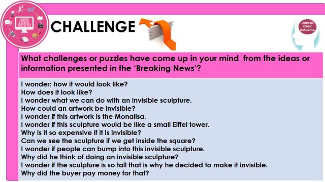 #Grade1 learners enthusiastically used their 🗣 #communicationskills to #connectextendchallenge their understanding about the concept of #art 🖼 after listening to the #BreakingNews about #losono <a href="/Hhhsinfo/">Houssam Hariri HS</a> <a href="/dina_jradi/">Dina Jradi</a> <a href="/DaraziFarah/">Farah Darazi</a> <a href="/TawilNoor/">Noor Taweel</a>