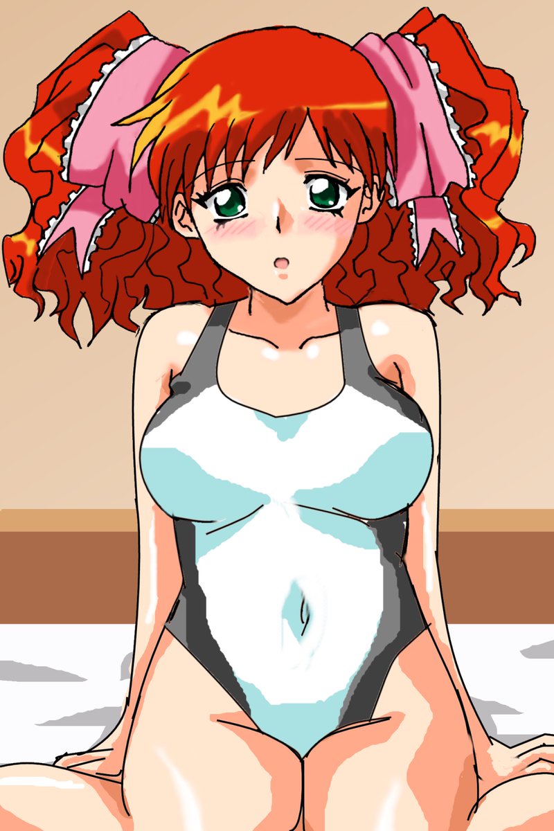 今回の公式イベントが良かったので5分で水着差分をでっちあげた百合奈 