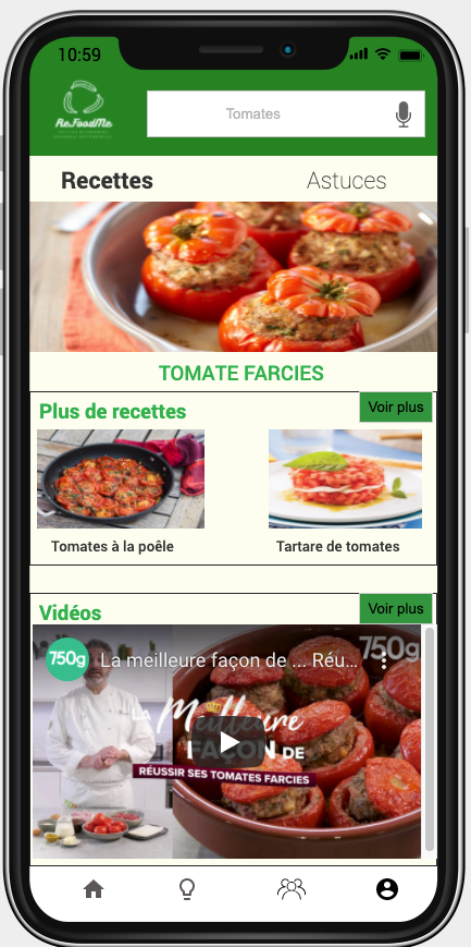 ReFoodMe1's tweet photo. En plus des bons plans alimentaires, #ReFoodMe propose aussi des recettes faciles et rapides pour satisfaire vos papilles. 
Cette semaine l'aliment phare c'est la tomate ! 🍅🍅🍅

Testez et partagez avec le hashtag #ReFoodMeRecette 
🥰🥰🥰
#PSB2021#Hackathon https://t.co/nI0aYZ577G