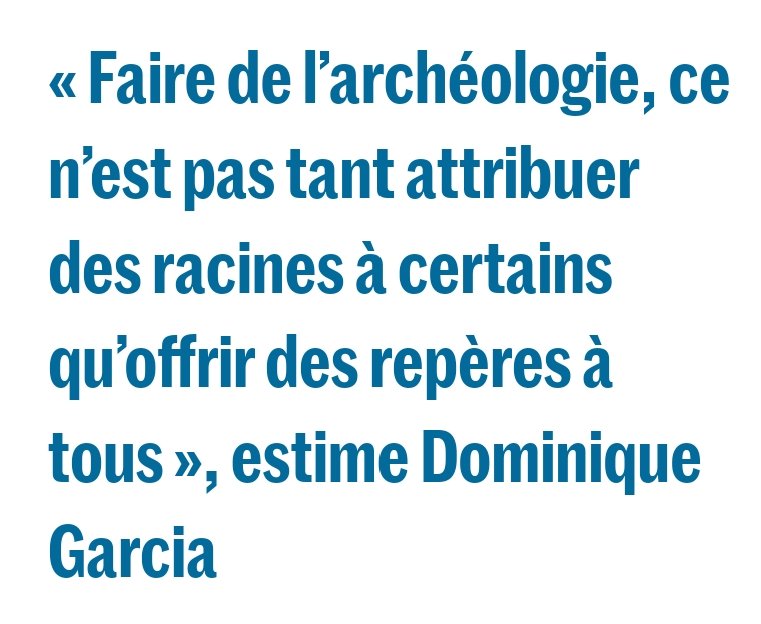GarciaDInrap's tweet image. .
Mon "portrait" dans @lemondefr.
Très honoré...
mais surtout heureux de saisir cette occasion pour souligner, grâce à @PasseurSciences, les vertus de l'éducation populaire, la nécessité de faire face à notre passé et celle du partage de la connaissance :
lemonde.fr/sciences/artic…