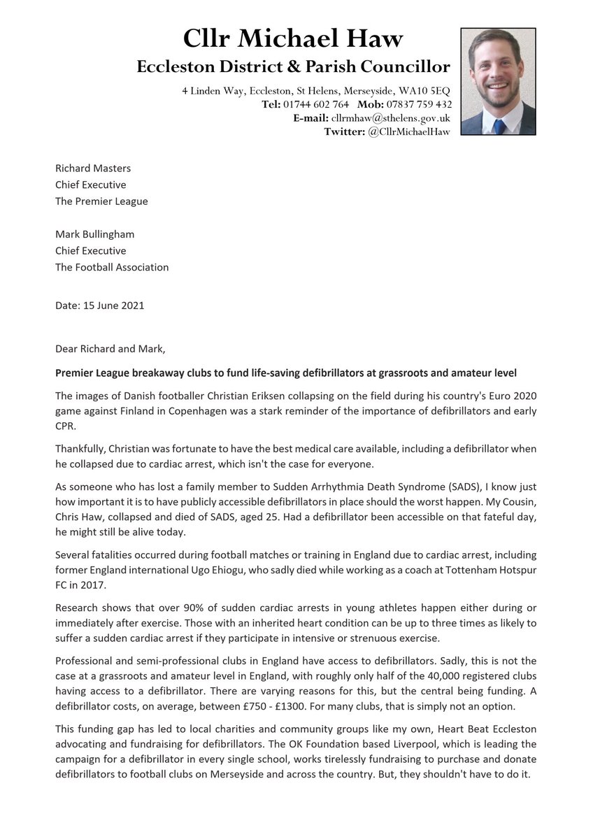 Councillor Michael Haw *🇺🇦 tweet media