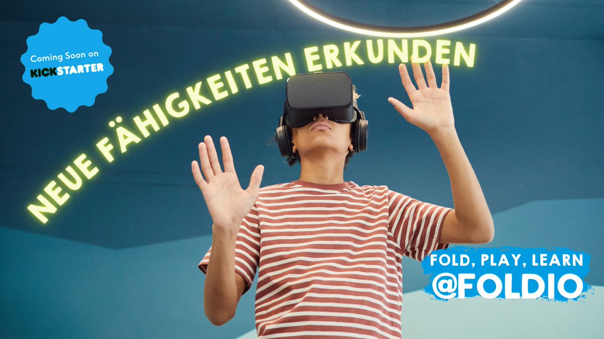 fold_io's tweet photo. In der Zukunft sind digitale Kompetenzen ein Muss. Spielerisch Kinder dazu anregen, sich mit der digitalen Welt auseinanderzusetzen, ist unsere Mission. 

Digitale Bildung für ''Digital Natives''. 

#Kickstarter #innovation #Digitalisierung https://t.co/DjJZ2NNxl4