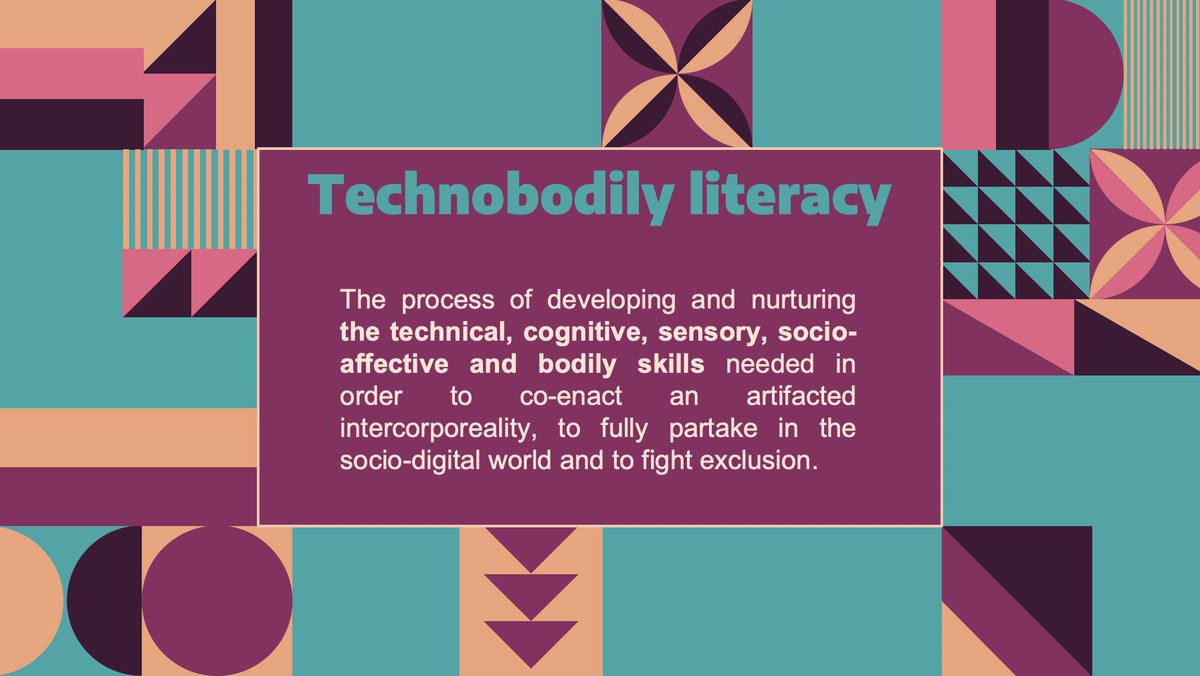 samiraibnelkaid's tweet photo. 12/12 Okay, #SoWhat?
If technologies can constitute a binder for #HybridSociabilities, then it’s of paramount importance to develop & nurture a #TechnobodilyLiteracy fighting exclusion & co-shaping #HumaneTechnologyUse
#GenZ_Oulu #EMCA #Inclusion #HTU
#YouGotThroughTheEnd🎉 https://t.co/PE8I50Ncd2