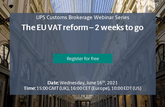 Effective 1 July, the EU's de minimis will be removed. This means that imports valued up to 22 EUR will require formal customs clearance. Join our free webinar on 16 June at 16:00 to find out how to prepare your business. Register now! spr.ly/6016y3Zwg
#EUVATreform
