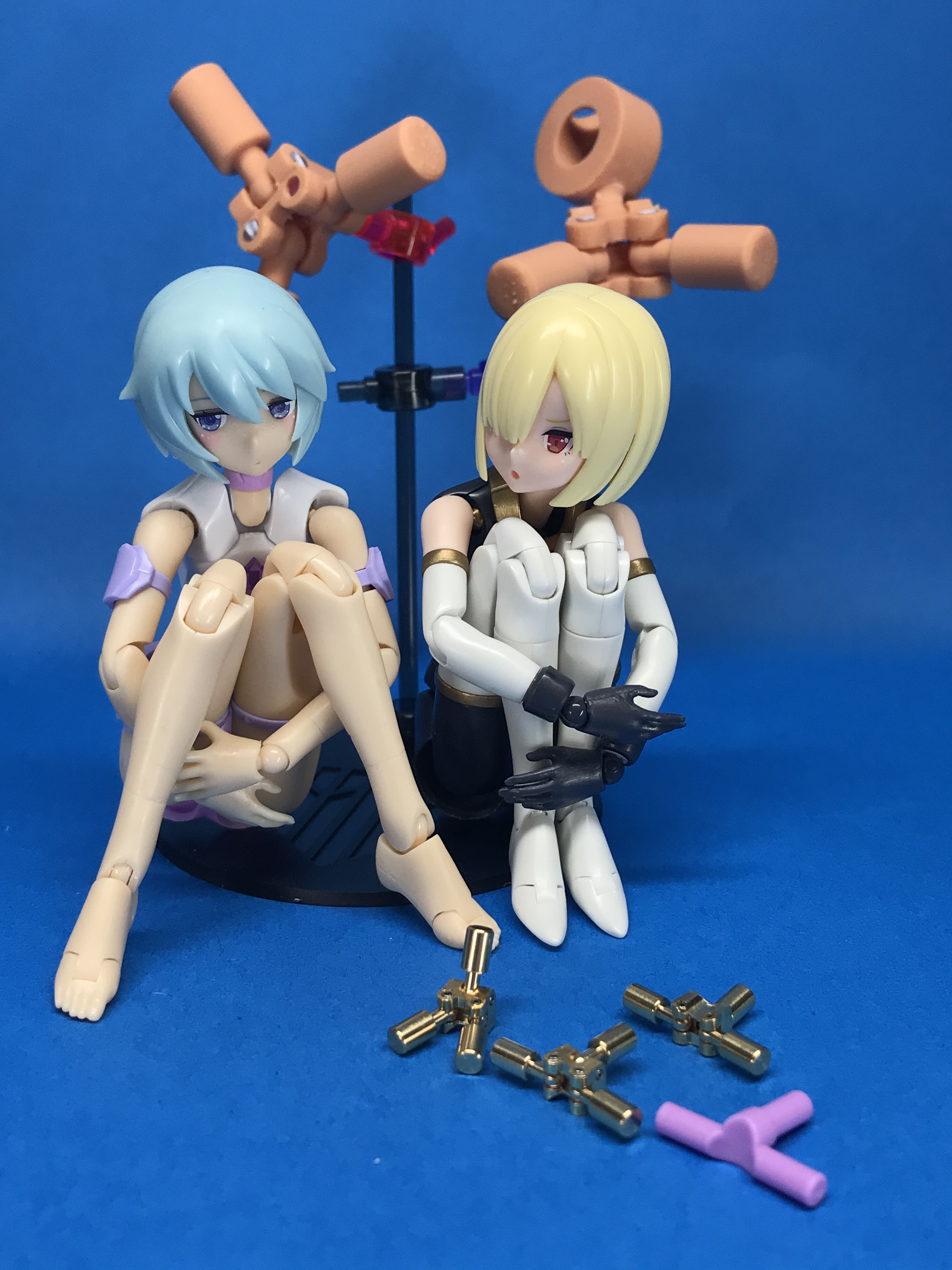 メガミデバイス』ケモミミ×メカクレ＆水着の改造パーツが登場