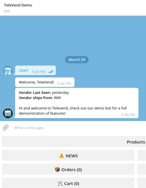 Televend Darknet Market Televend Darknet Market