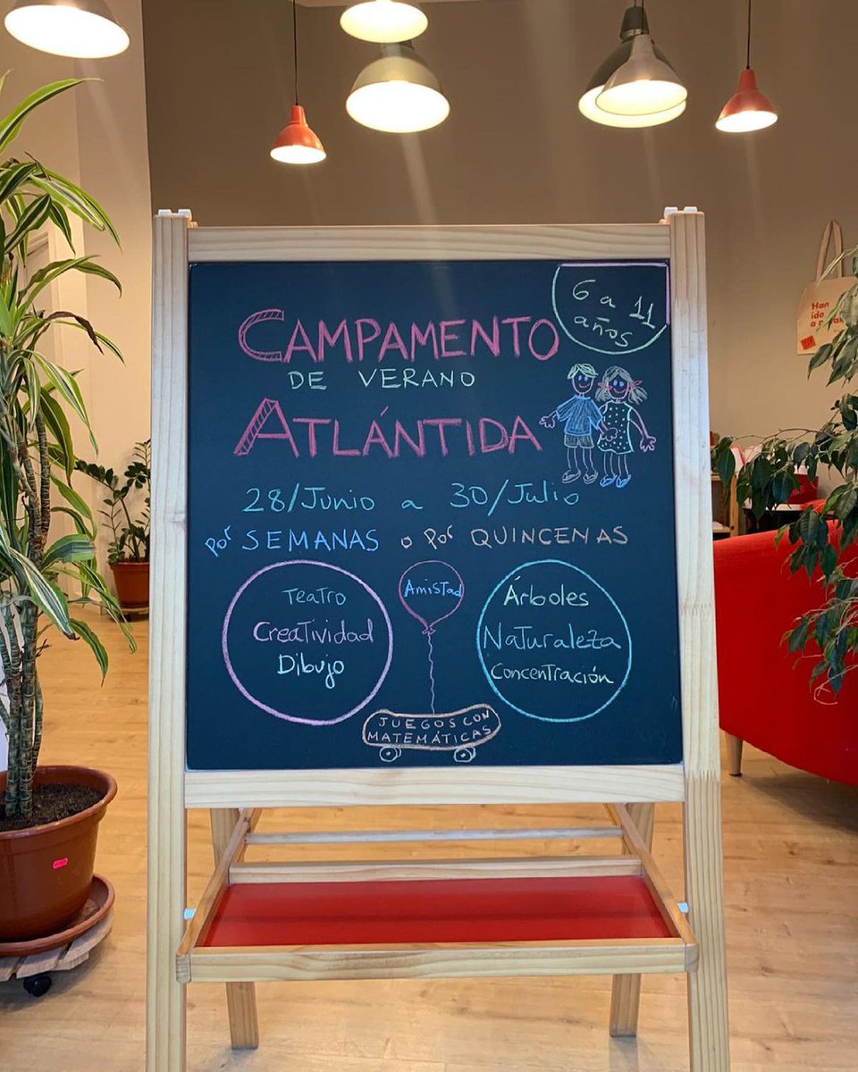 EscAtlantida's tweet photo. 🏕 #CAMPAMENTO DE #VERANO ATLÁNTIDA 🏕 

👉 Por semanas del 28/Junio al 30/Julio
👉 De 9h a 14h de Lunes a Viernes
👉 Descuentos por quincena &amp; herman@s
👉 Naturaleza, creatividad, diversión, amistad

https://t.co/QusbB79sKN

💬 685 680 622
📫 hola@escuela-atlantida.com https://t.co/Rd9t9MAsQ3