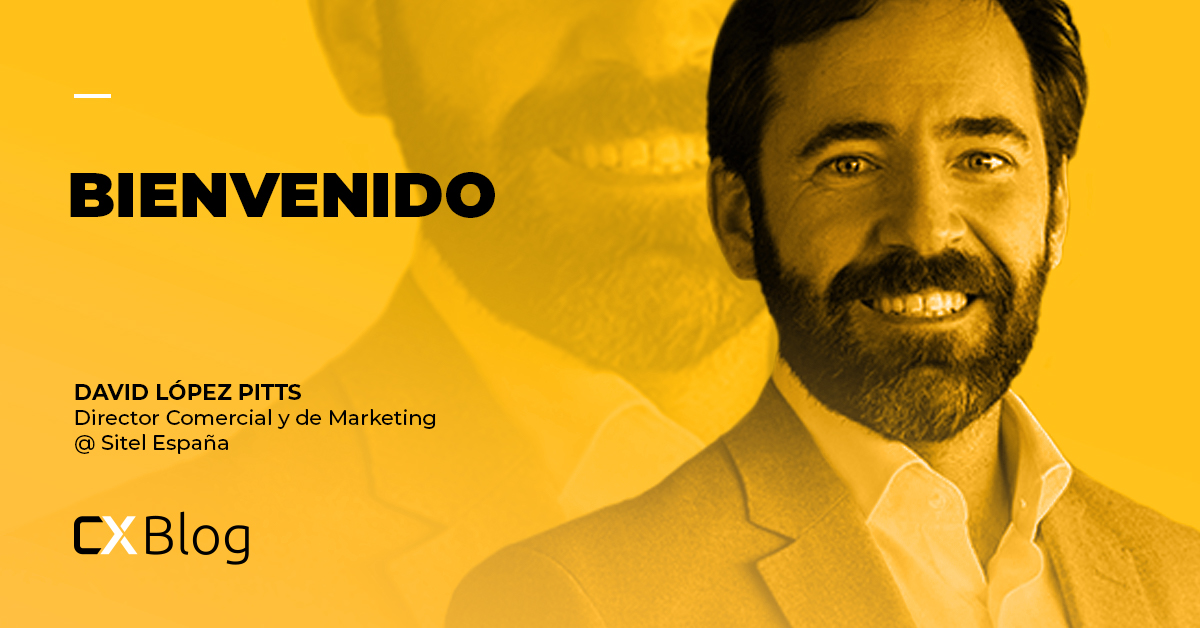 CXBlogExperts's tweet image. ¡Hoy damos la bienvenida en @CXBlogExperts a David López Pitts!

David cuenta con 15 años de experiencia en Contact Centers. Actualmente es el Director Comercial y de Marketing en @Sitel_es y lidera el departamento de Soluciones, Bidding e Innovación de la compañía. 
¡Bienvenido!