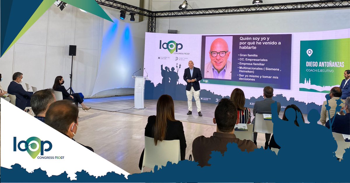 CongressLoop's tweet photo. @dantonanzas nos invita a no parar, a tener una actitud #react, a reconstruir sin esperar a que llegue eso que llaman nueva normalidad. Nos anima a escuchar y a pensar que ¡lo mejor está por venir!

#LoopCongress #LoopReact #LoopCongressReact @clusterticgal @ClusterGalicia https://t.co/gSNh2G1XyH