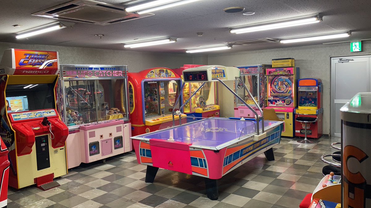 みちこ 旅館のゲームコーナーに古い音ゲーが置いていない 点