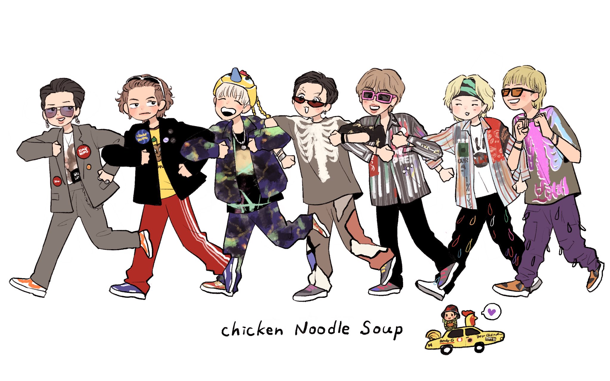Ин суп бтс 1. Sowoozoo BTS 2021. BTS концерт sowoozoo. BTS Chicken Noodle Soup концерт. BTS - Chicken Noodle Soup sowoozoo.