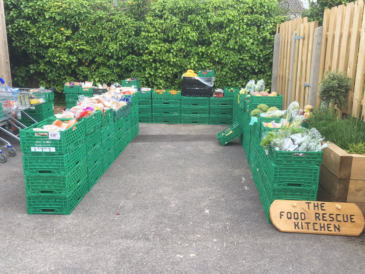 All set up for another of our Pop up Food Hubs at the New Forest Basics Bank - we are here every Tuesday and Thursday morning between 10am and midday offering food to those who may be struggling-surplus food rescued from the supermarkets that would otherwise have been thrown away